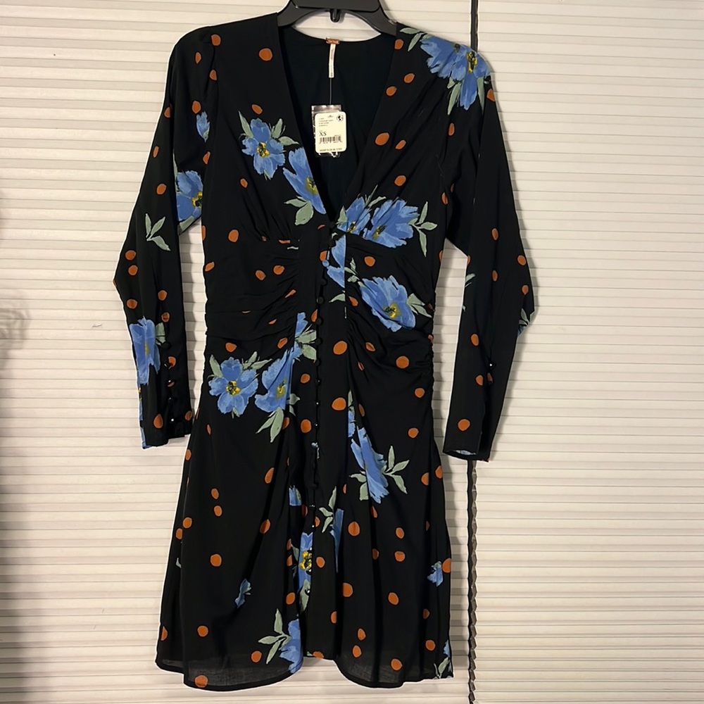 Free People Date Night Mini Dress | Moonlight Combo